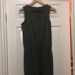 Olive Green Express Jumpsuit